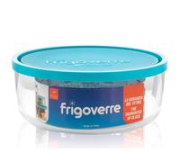 Bormioli Rocco Récipient pour Nourriture Rond Boîte 1,25 L Bleu, Clair 1 Pièces
