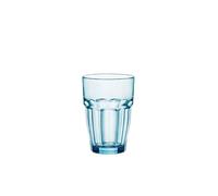 Bormioli Rocco Rock Bar Lounge Ice boisson longue verre 370ml, bleu, trempée, 6 verre