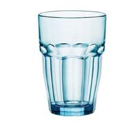 Bormioli Rocco Verres Rock Bar Lounge Ice 370 ml bleu, trempés – Lot de 6