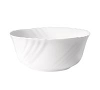Bormioli Rocco Salad Bowl EBRO White CM.23, Opal Glass, 1pc