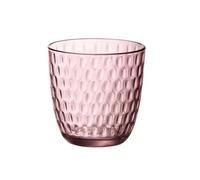 Bormioli Rocco Slot Set Verres, Rose, 6 unités,29cl
