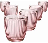 Ensemble De 6 Verres En Verre Ligne Rose Cl 29 Bormioli Rocco