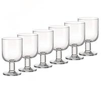 Bormioli Rocco Hosteria, Lot 6 Coupes Grandes, Verre, Transparent
