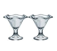 Bormioli Rocco Coupes à glace Primavera en verre 24 cl Lot de 2