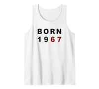 Born 1967 - Epic 6 7 Six Seven Birthday Meme Minimal Text Débardeur