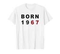 Born 1967 - Epic 6 7 Six Seven Birthday Meme Minimal Text T-Shirt