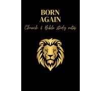 Born again (Black): Church & Bible study notebook