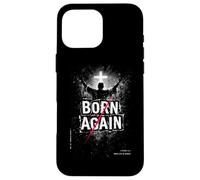 Born Again New in Christ Christian in Faith Grunge Coque pour iPhone 16 Pro Max