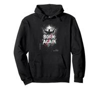 Born Again New in Christ Christian in Faith Grunge Sweat à Capuche