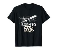 Born Fly Conception Graphique Amusante de Born to Fly Born T-Shirt
