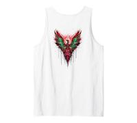 Born from Chaos Phönix - Vintage Edgy Y2K Backprint Graffiti Débardeur