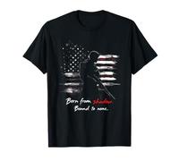 Born from Shadow. Bound to None. Silhouette de Soldat T-Shirt