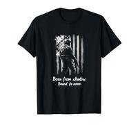 Born from Shadow. Bound to None. Silhouette Militaire T-Shirt