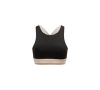 Soutien-gorge Born Living Yoga Fiorella noir pur blanc - S