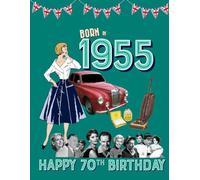 Born in 1955 | Happy 70th Birthday: Fun fact & trivia book about the year 1955 UK edition