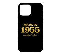 Born in 1955 Limited Edition Birthday Coque pour iPhone 16 Pro Max