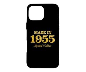 Born in 1955 Limited Edition Birthday Coque pour iPhone 16 Pro Max