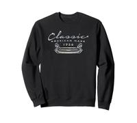Born in 1956 Vintage 70th Birthday Classic Car Antique Auto Sweatshirt