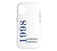 Born in 1998 Vintage Limited Edition Retro Birth Year 1998 Coque pour iPhone 16