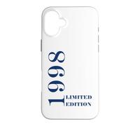 Born in 1998 Vintage Limited Edition Retro Birth Year 1998 Coque pour iPhone 16 Plus