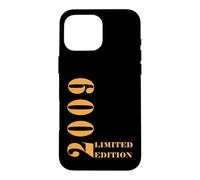 Born in 2009 Vintage Limited Edition Retro Birth Year 2009 Coque pour iPhone 16 Pro Max