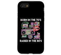 Born in 70s Raised 80s Cool Gen X Throwback Vibes Hommes Femmes Coque pour iPhone SE (2020) / 7/8