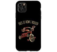 Born in 70s Vintage Tricycle Retro Childhood Toy Nostalgie Coque pour iPhone 11 Pro Max