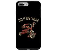 Born in 70s Vintage Tricycle Retro Childhood Toy Nostalgie Coque pour iPhone 7 Plus/8 Plus