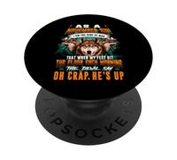 Born in November Birthday Guy Funny Boy Men Wolf Lover PopSockets PopGrip Adhésif