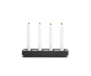 Born In Sweden Bougeoir Stumpastaken noir long