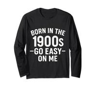 Born in the 1900S Over The Hill - Funny Millennial Gen X Manche Longue