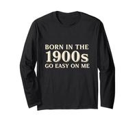 Born in the 1900S Over The Hill - Funny Millennial Gen X Manche Longue