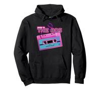 Born in The 80s Vintage Audio Cassette Tape Mixtape Sweat à Capuche