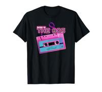 Born in The 80s Vintage Audio Cassette Tape Mixtape T-Shirt
