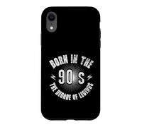 Born in The 90's The Decade of Legends Style Vintage Coque pour iPhone XR