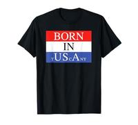 Born in Tuscany Italy USA Parody Funny Sarcastic Ironic T-Shirt