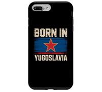 Born in Yougoslavia As Born in USA Funny American Patriotic Coque pour iPhone 7 Plus/8 Plus