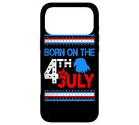 Born on The 4th of July American Patriotic Independence Day Coque pour iPhone 17 Pro Max