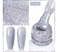 Born Pretty 15/10ml 6 En 1 Gel De Colle Pour Ongles Pour Ongles Acryliques Tremper Gel De Base Couche De Finition Extension Uv Gel Pour Faux Ongles Conseils Gel.Cg101.