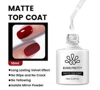 Born Pretty 15ml Déshydrateur De Préparation D'apprêt Des Ongles Gel Vernis À Ongles Pas Besoin De Uv Lampe À Led Base Couche De Finition Vernis À Ongles Manucure.Matte Top Coat.