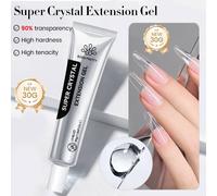 Born Pretty 15ml Gel D'extension De Main Antiadhésif Transparent 3d Façonnage Sculpture Nail Art Gel Dur Solide Pour Faux Ongles.30gclearextendgel