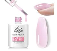 BORN PRETTY Builder Gel UV Renforcement Ongles 8 en 1 15ml | Gel constructeur UV LED 8 en 1 pour extension et renforcement des ongles, tenue longue durée, idéal manucure DIY