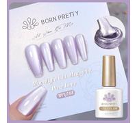 Born Pretty¿Vernis À Ongles Gel Magnétique Rose,Lumière D'eau,Chat,Aurore Spar,Paillettes,Perle De Verre,Vernis Semi-Permanant Uv Led.Moonlight My108