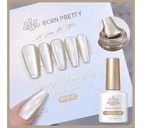 Born Pretty¿Vernis À Ongles Gel Magnétique Rose,Lumière D'eau,Chat,Aurore Spar,Paillettes,Perle De Verre,Vernis Semi-Permanant Uv Led.Moonlight My102