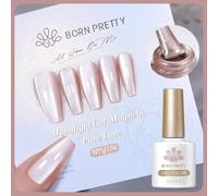 Born Pretty¿Vernis À Ongles Gel Magnétique Rose,Lumière D'eau,Chat,Aurore Spar,Paillettes,Perle De Verre,Vernis Semi-Permanant Uv Led.Moonlight My104