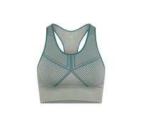 Born Soutien-gorge de sport 'Buddha' kaki / émeraude / blanc, Taille M