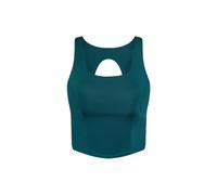 Born Living Yoga Godo Medium-high Support Sports Top Vert,Bleu S Femme
