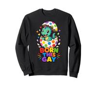 « B'orn This Gay » Dino Hatching Pride Sweatshirt