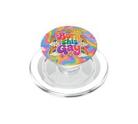 Born This Gay - Rainbow Pride LGBTQ Motif coloré PopSockets PopGrip pour MagSafe