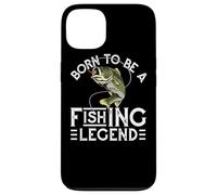 Born to be a Fishing Legend Retro pêcheur Coque pour iPhone 13